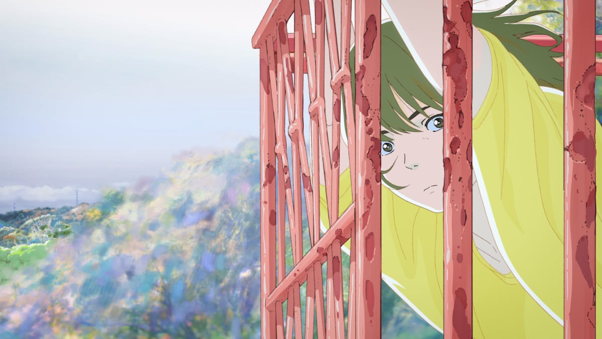 「花緑青が明ける日に」場面カット。古川琴音が声を当てる式森カオル