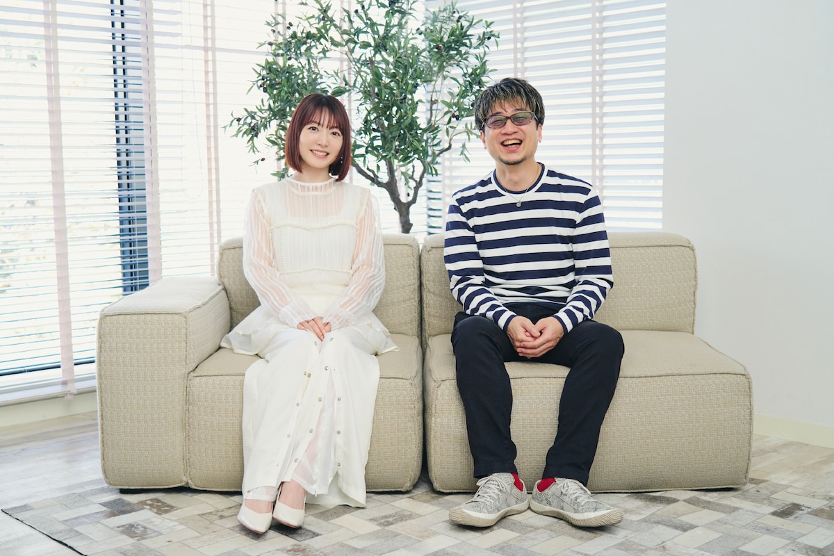 左から花澤香菜、北川勝利。