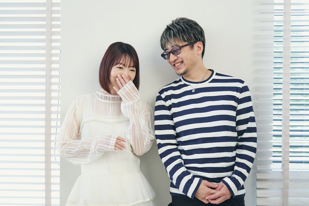 左から花澤香菜、北川勝利。