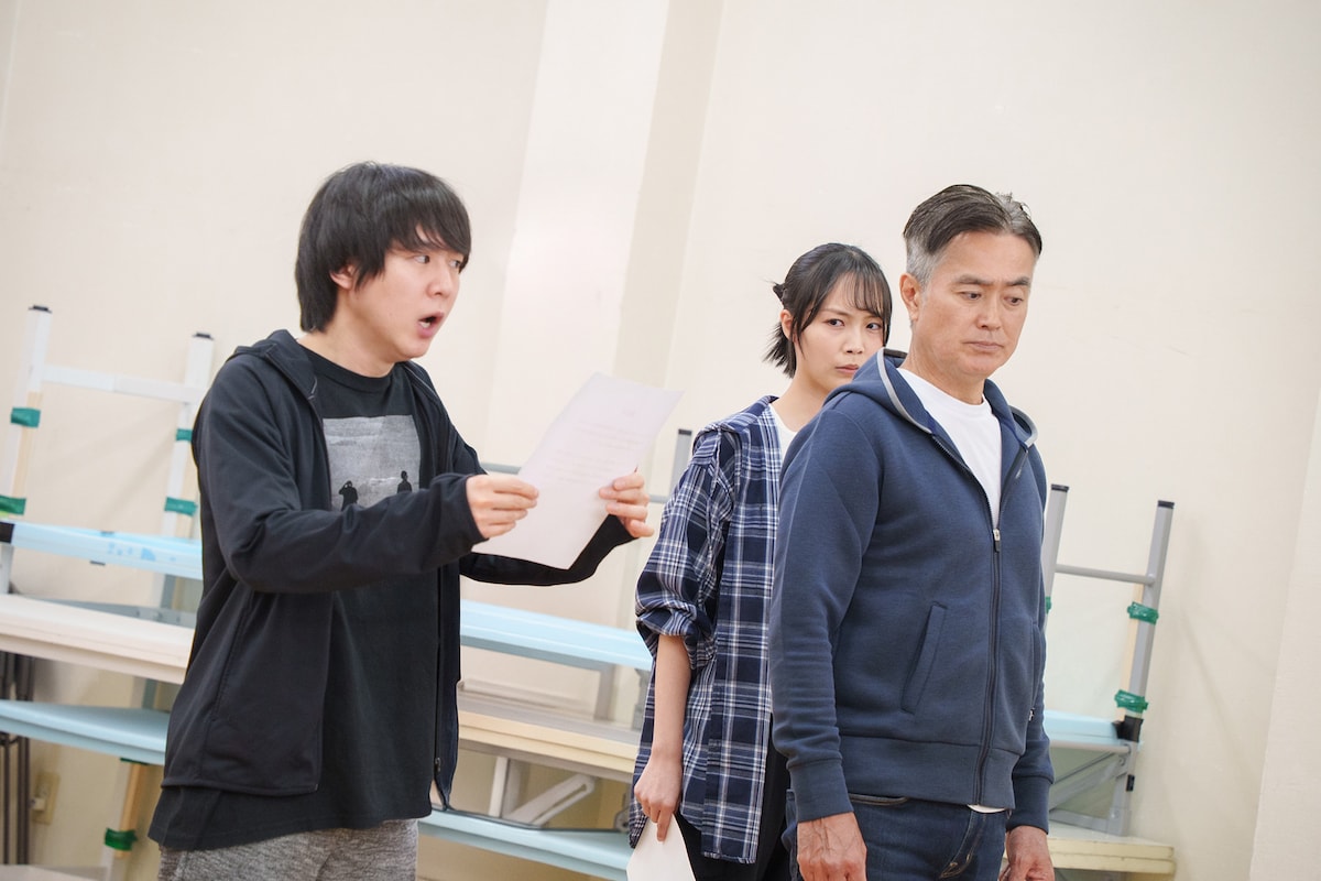 「反乱のボヤージュ」稽古の様子。