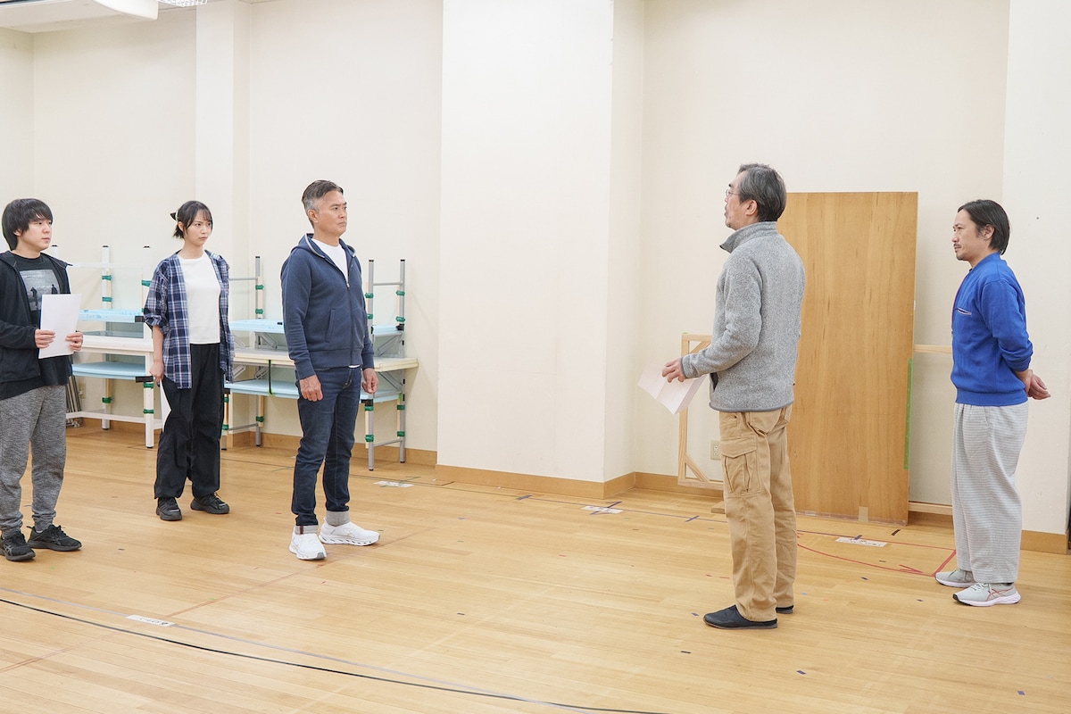 「反乱のボヤージュ」稽古の様子。