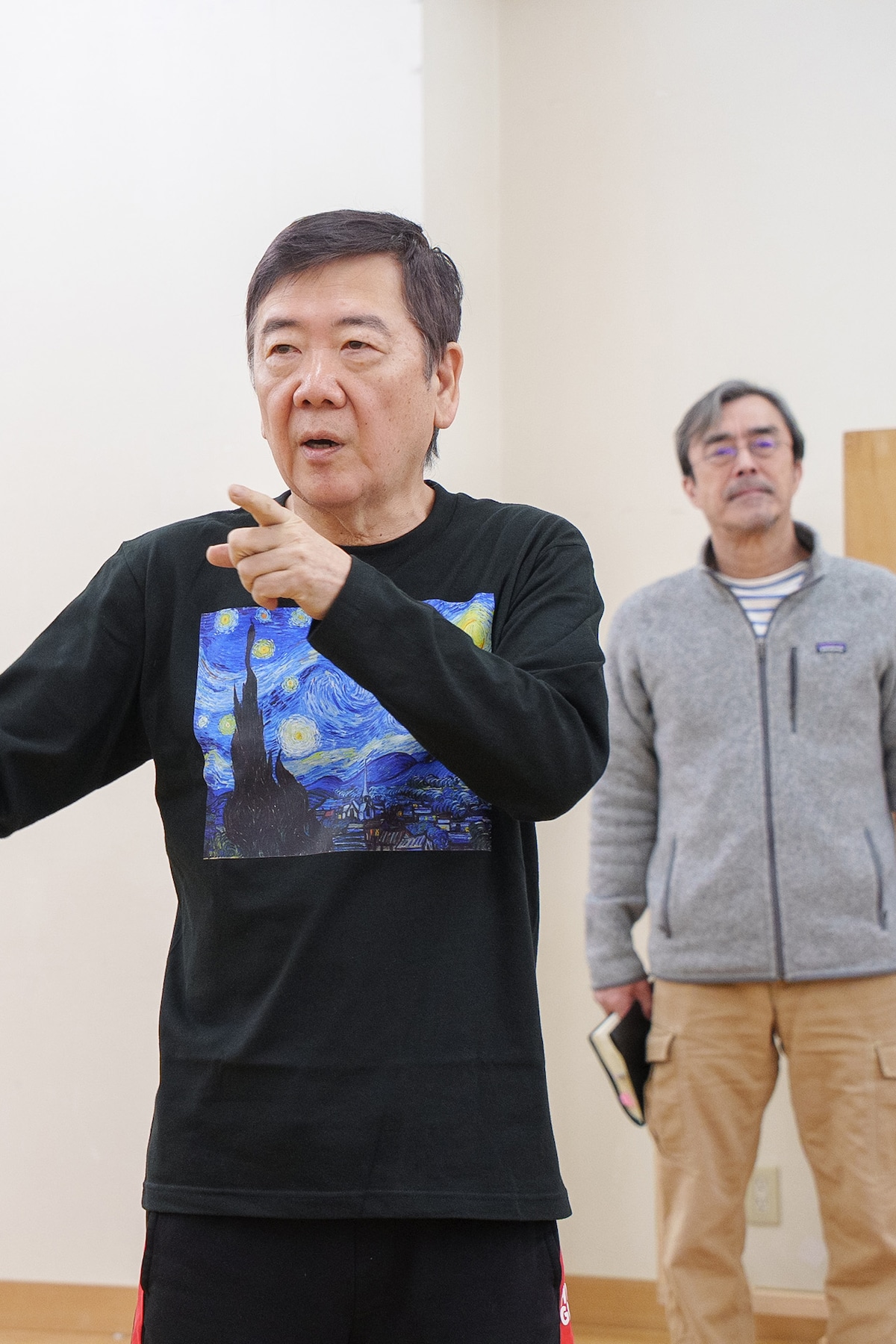 「反乱のボヤージュ」稽古の様子。