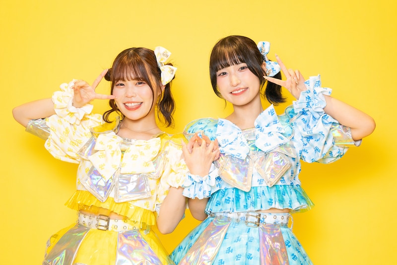 七瀬こあ（左）と橘あや（右）。