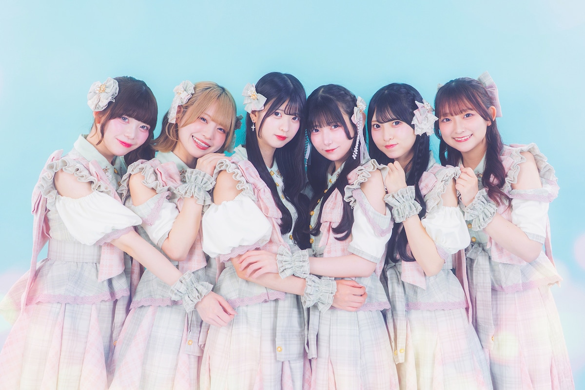 左から村瀬ゆうな、来海とい、福間彩音、芹沢心色、長浜瑠花、馬場彩華。