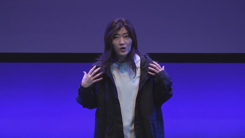 コント「職務質問」より。