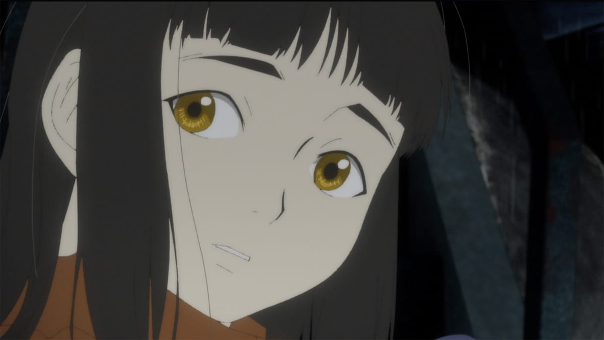 アニメ「火狩りの王」より、灯子。