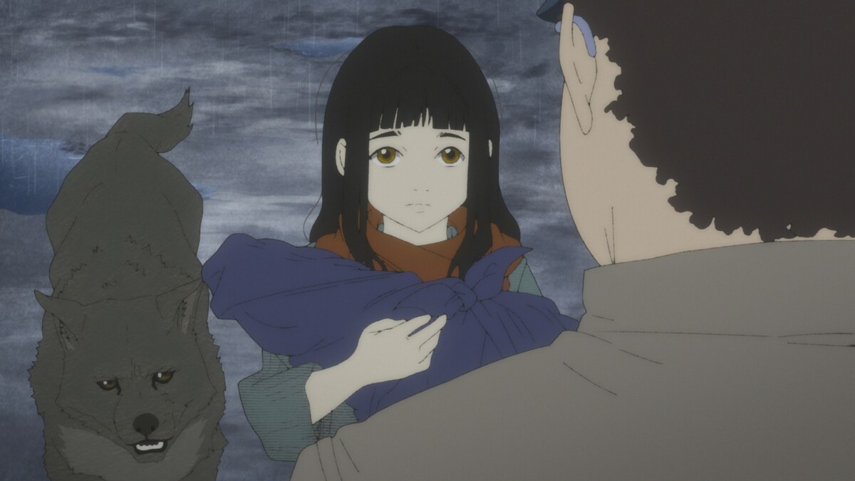 左からかなた、灯子。天然の火が使えなくなってしまった世界で、灯子たちは細々と生きることを余儀なくされる。