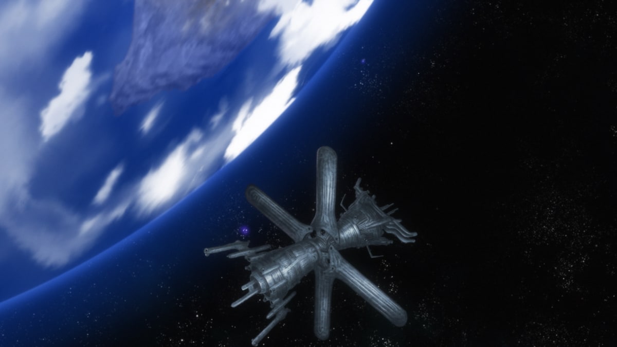 「千年彗星〈揺るる火〉」。人類最終戦争前に打ち上げられ、永らく虚空を彷徨っていた。