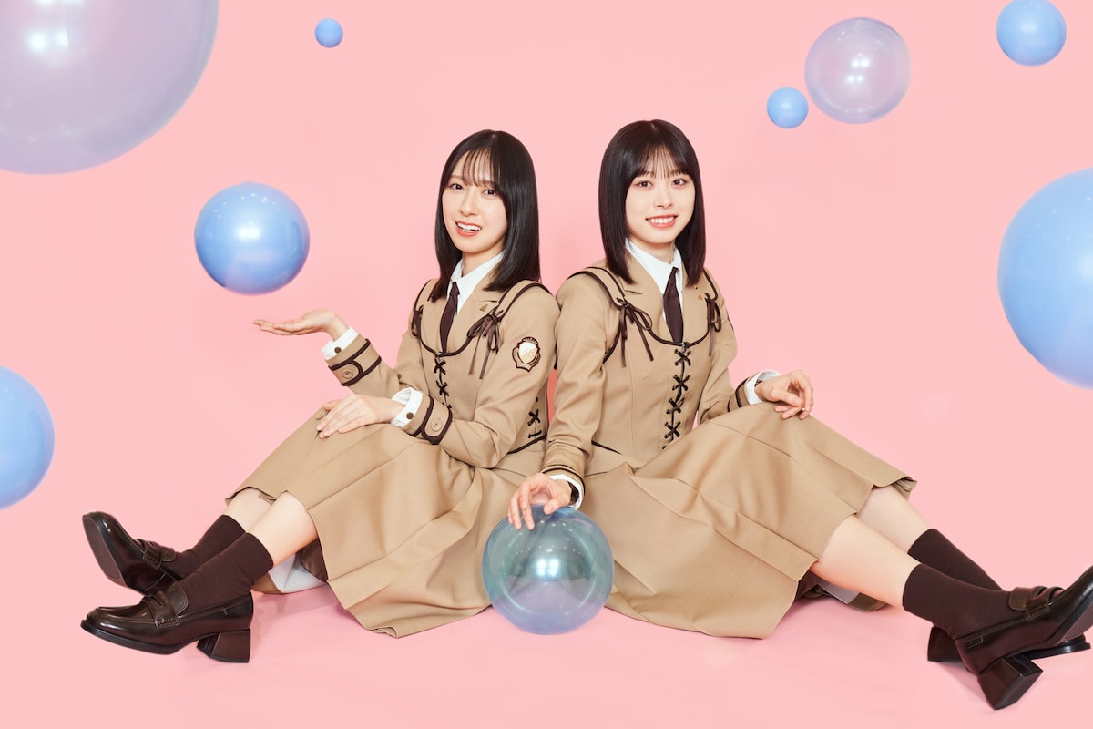 左から金村美玖、髙橋未来虹。