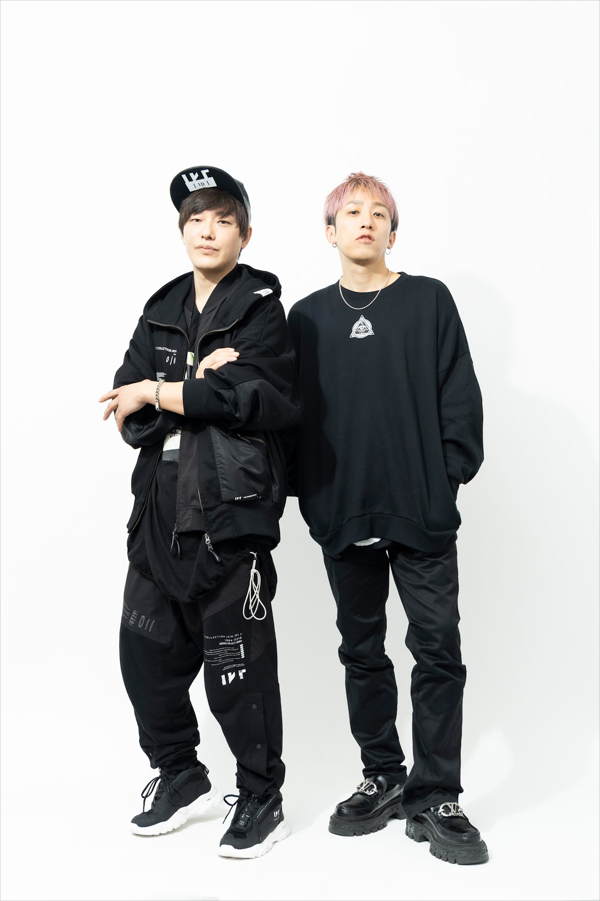 左からIKE、KENJI03。