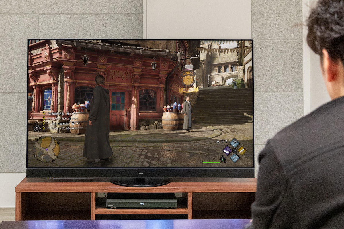 SYOが「ホグワーツ・レガシー」をプレイしている様子。