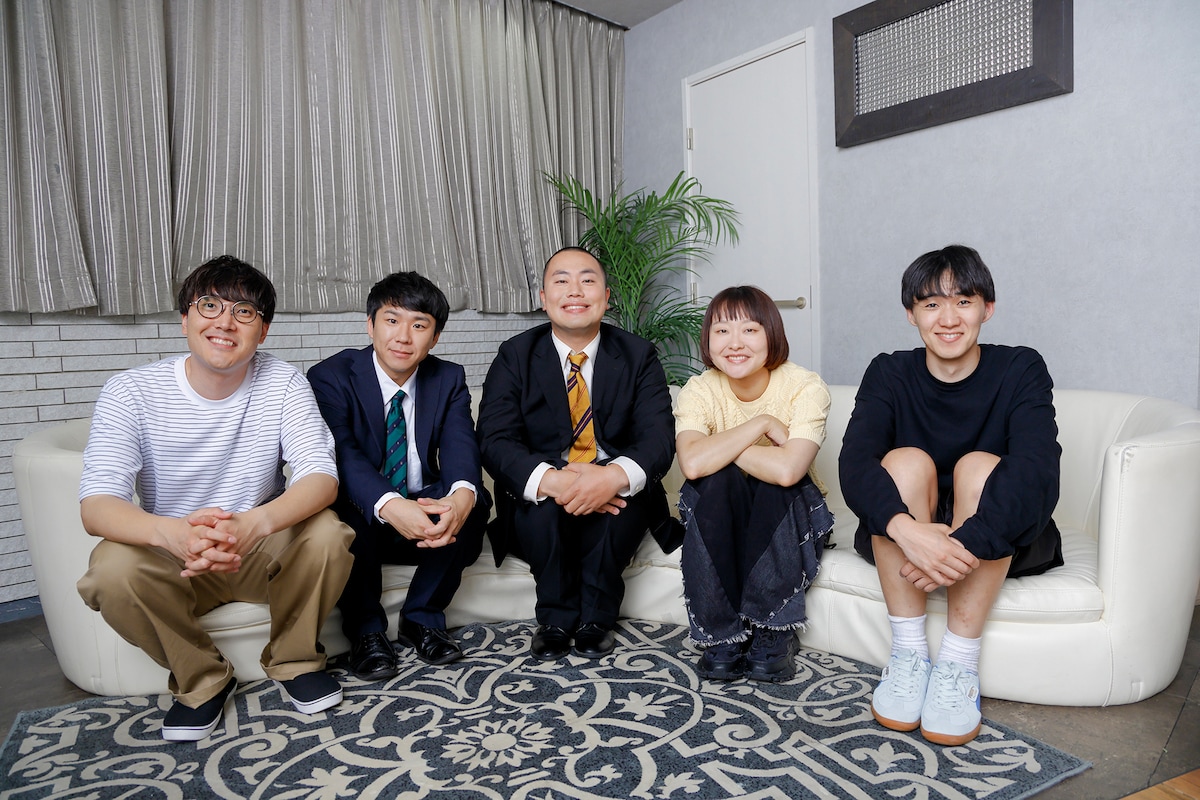 左からハナコ、吉住、伊吹。