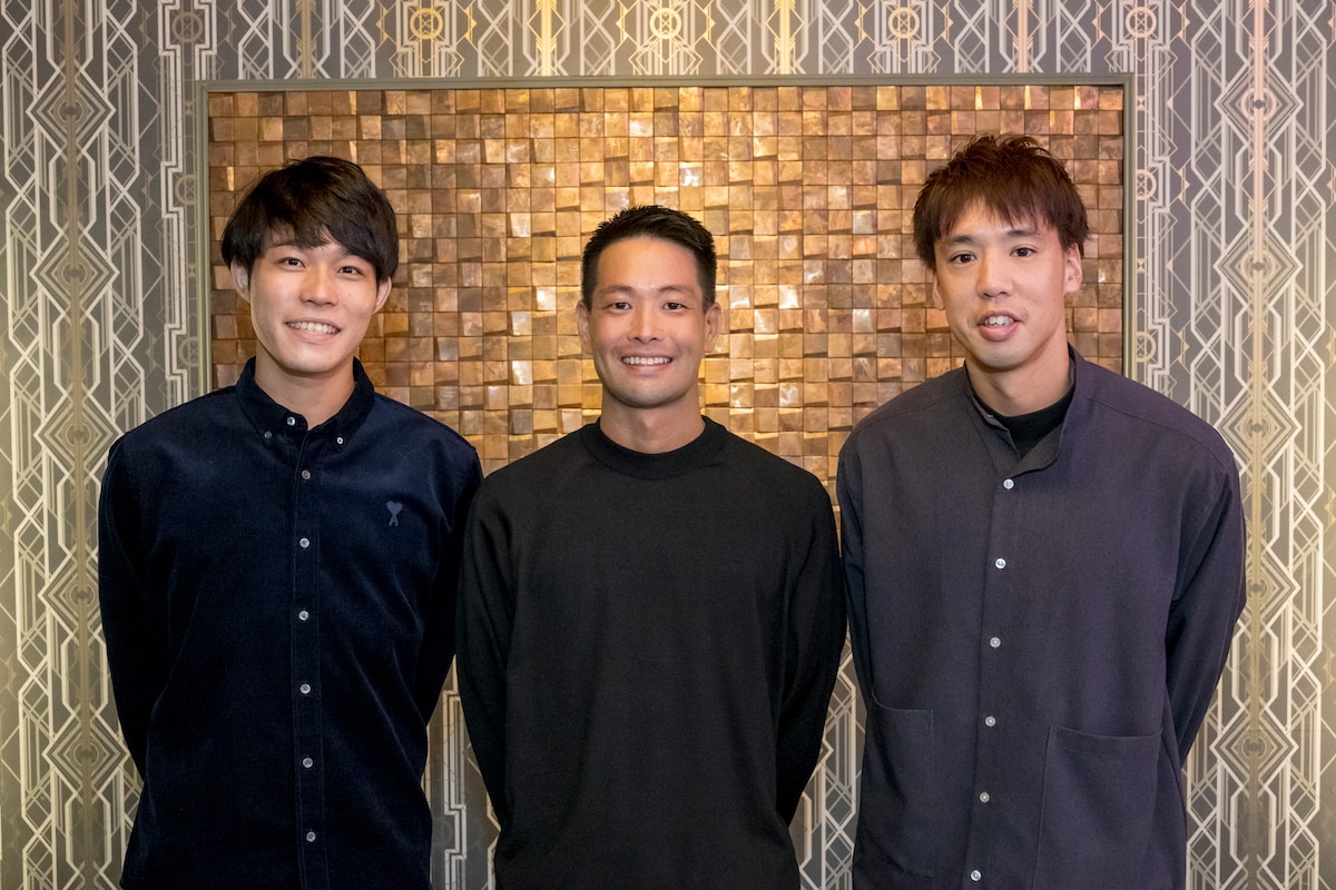 左から米永圭佑氏、望月祐司氏、黄田脩民氏