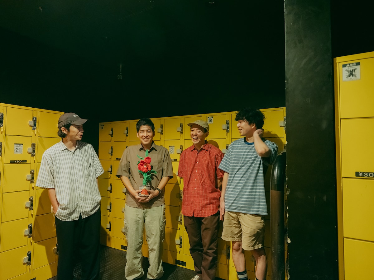 ceroと木下麦監督。