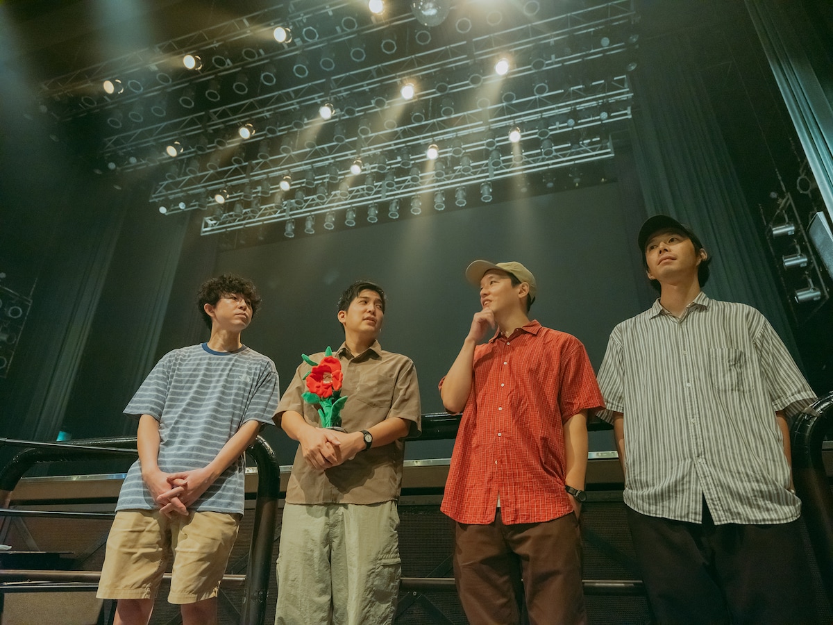 ceroと木下麦監督。