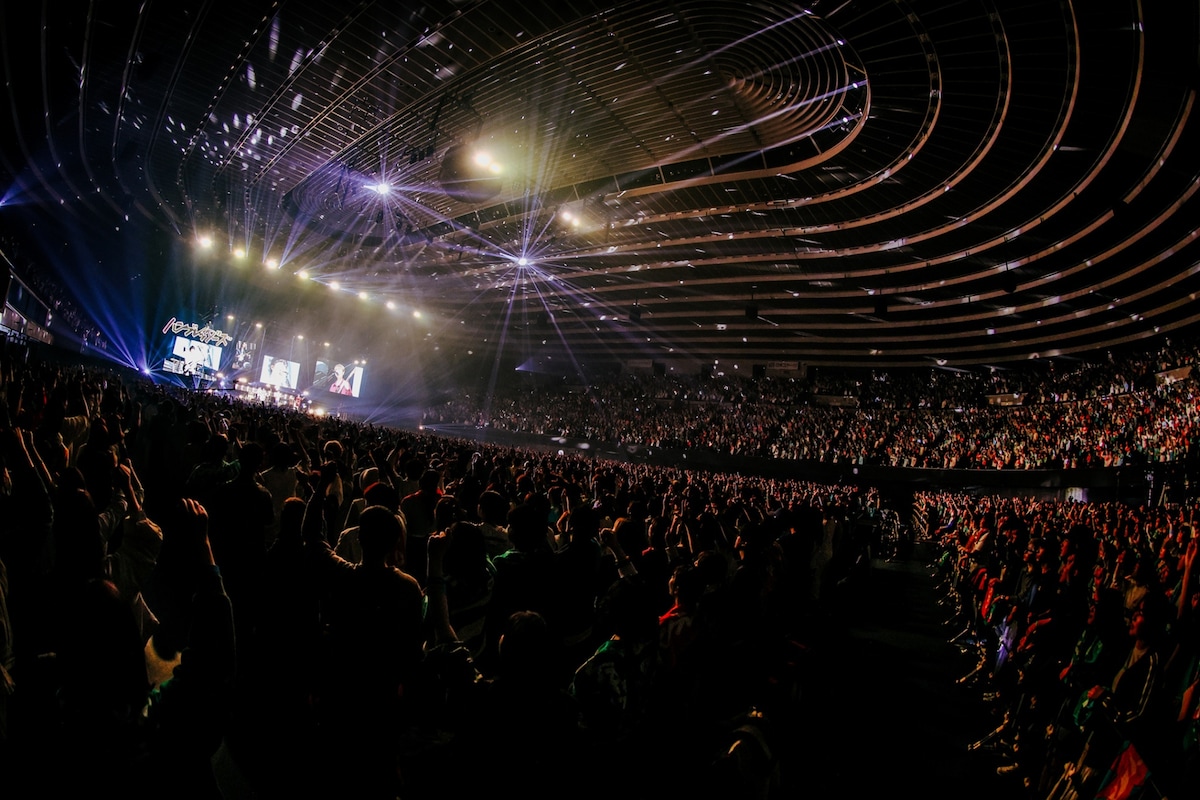 「ハンブレッダーズ ワンマンライブ 放課後Jタイム ～15th Special～」の様子。（撮影：松本いづみ）