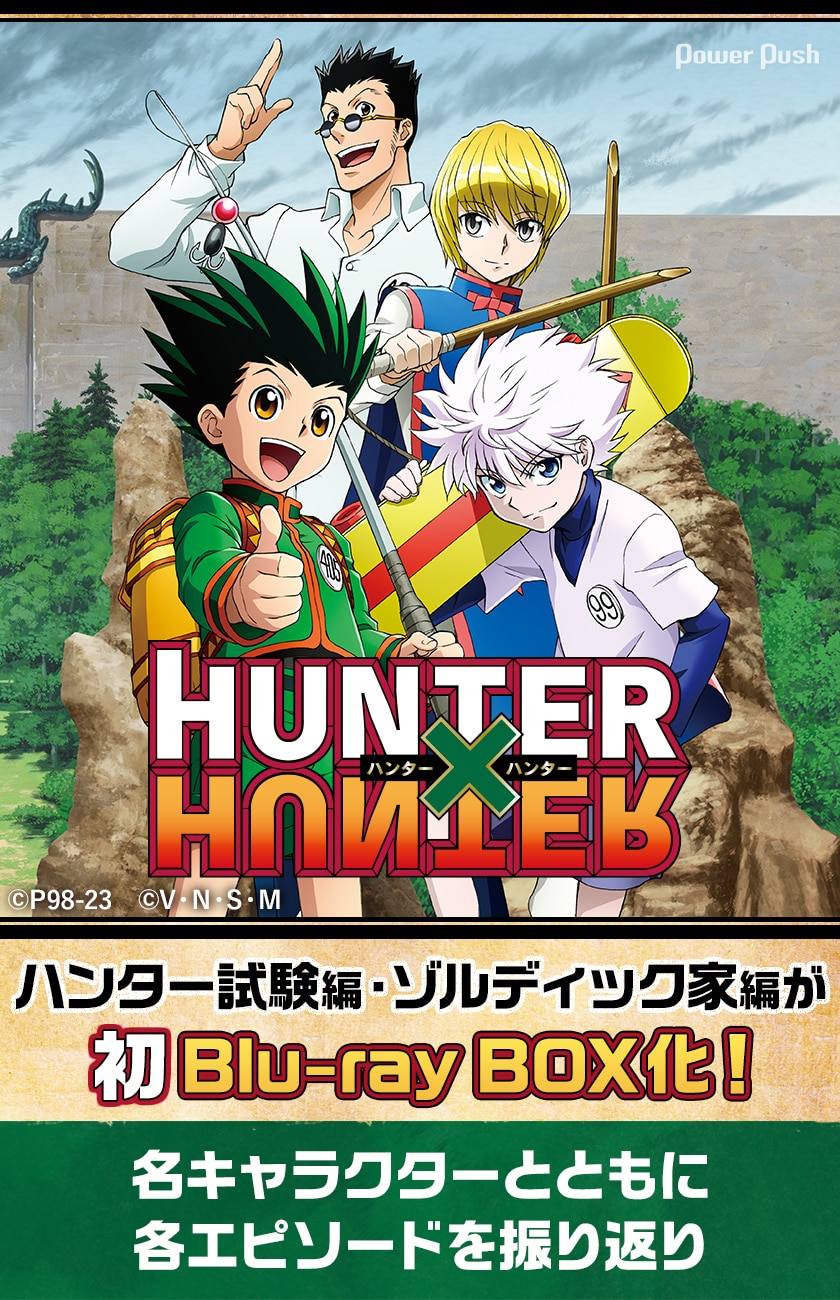 TVアニメ「HUNTER×HUNTER」ハンター試験編・ゾルディック家編が初Blu-ray BOX化！名キャラクターとともに各エピソードを振り返り -  コミックナタリー 特集・インタビュー