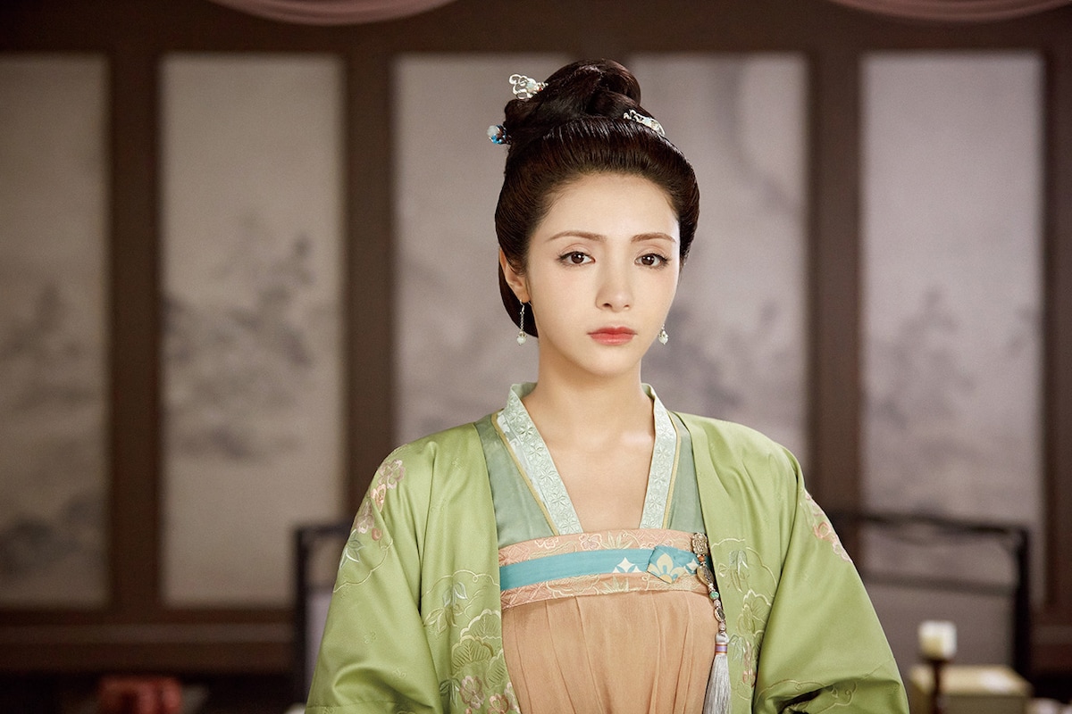 マイディーナ演じる安四娘。