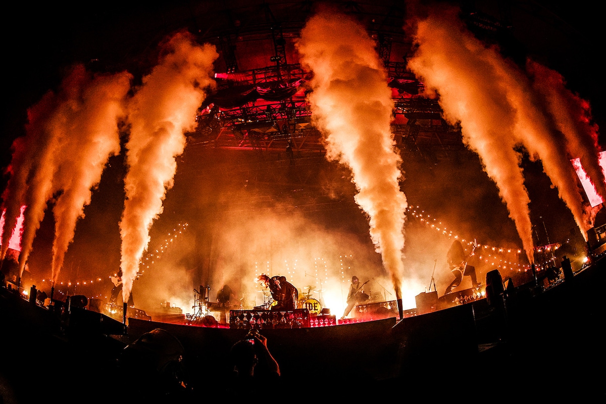 「HYDE [INSIDE] LIVE 2024 -EXTRA-」の様子。