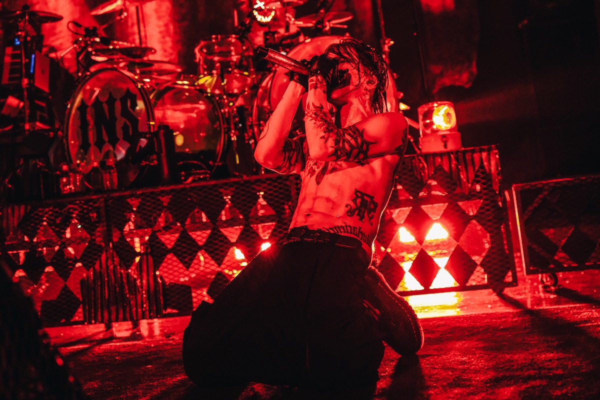 「HYDE [INSIDE] LIVE 2025 WORLD TOUR」国内公演の様子（撮影：石川浩章）。