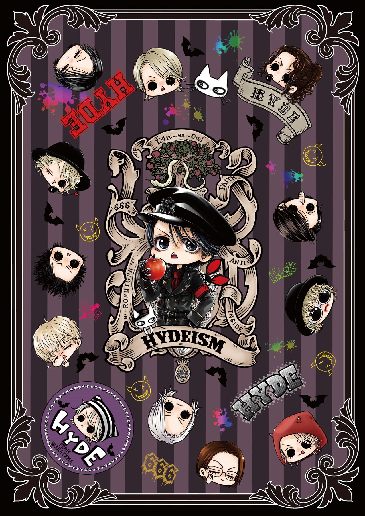 HYDE全面監修の同人誌「HYDEism」誕生｜イラストレーター・トムコの