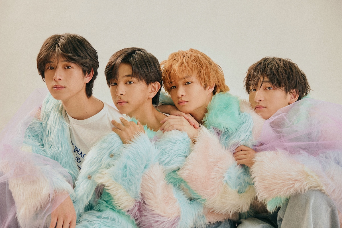 左から阿久根温世、八神遼介、中村旺太郎、筒井俊旭。