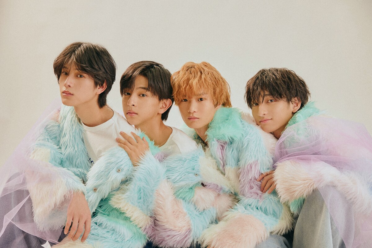 左から阿久根温世、八神遼介、中村旺太郎、筒井俊旭。