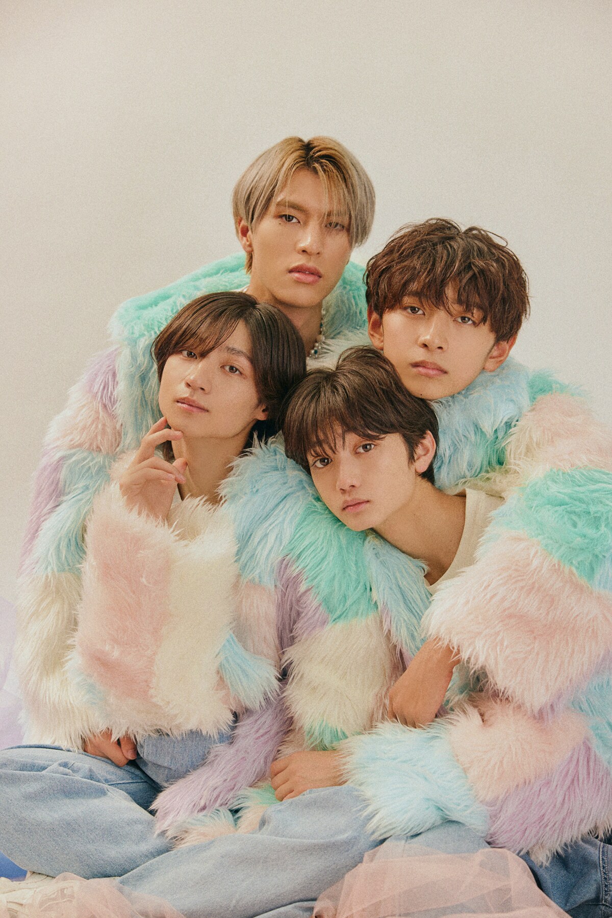 左から志賀李玖、千田波空斗、山本龍人、竹野世梛。