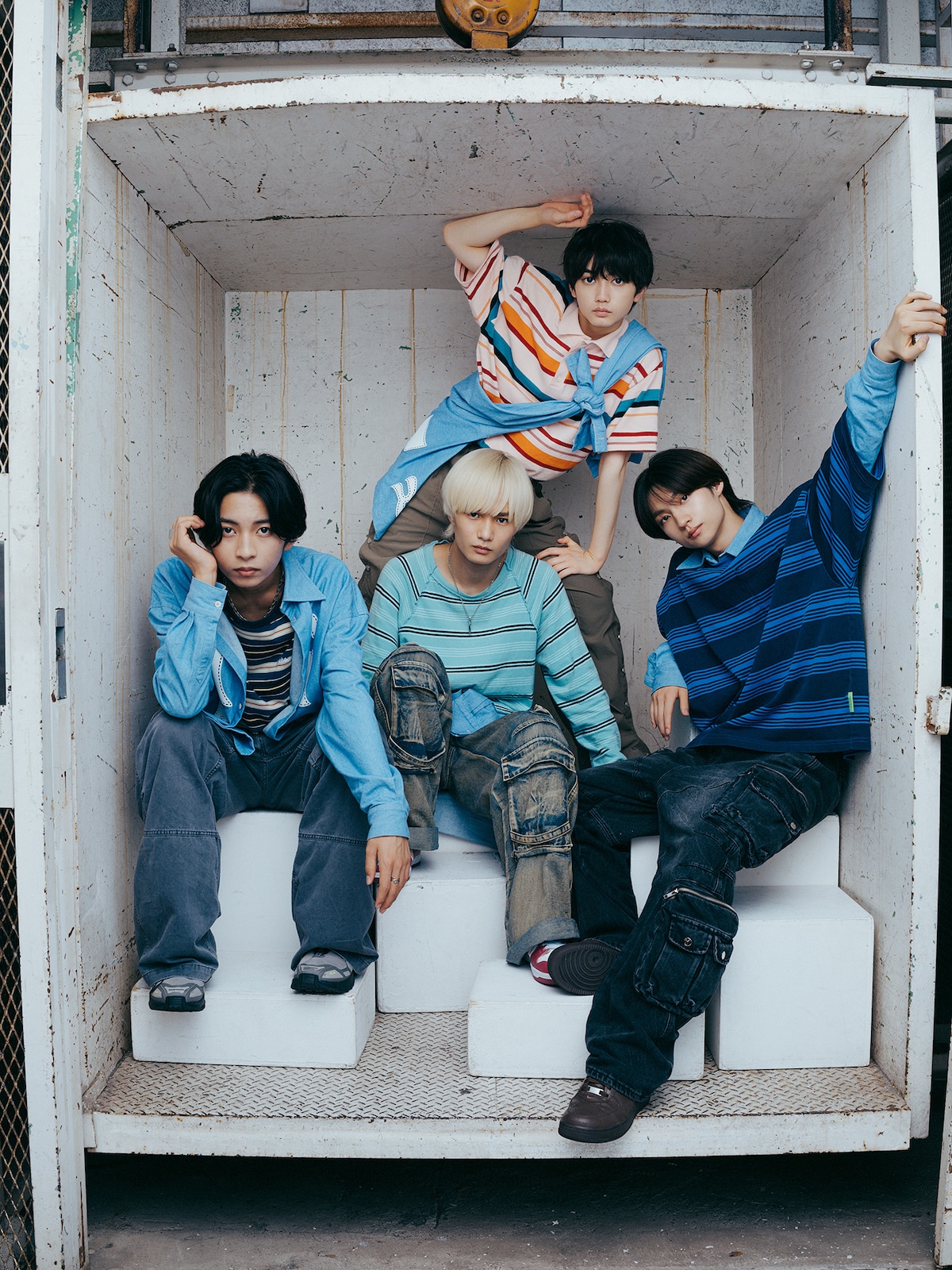 左から竹野世梛、中村旺太郎、山本龍人、志賀李玖。