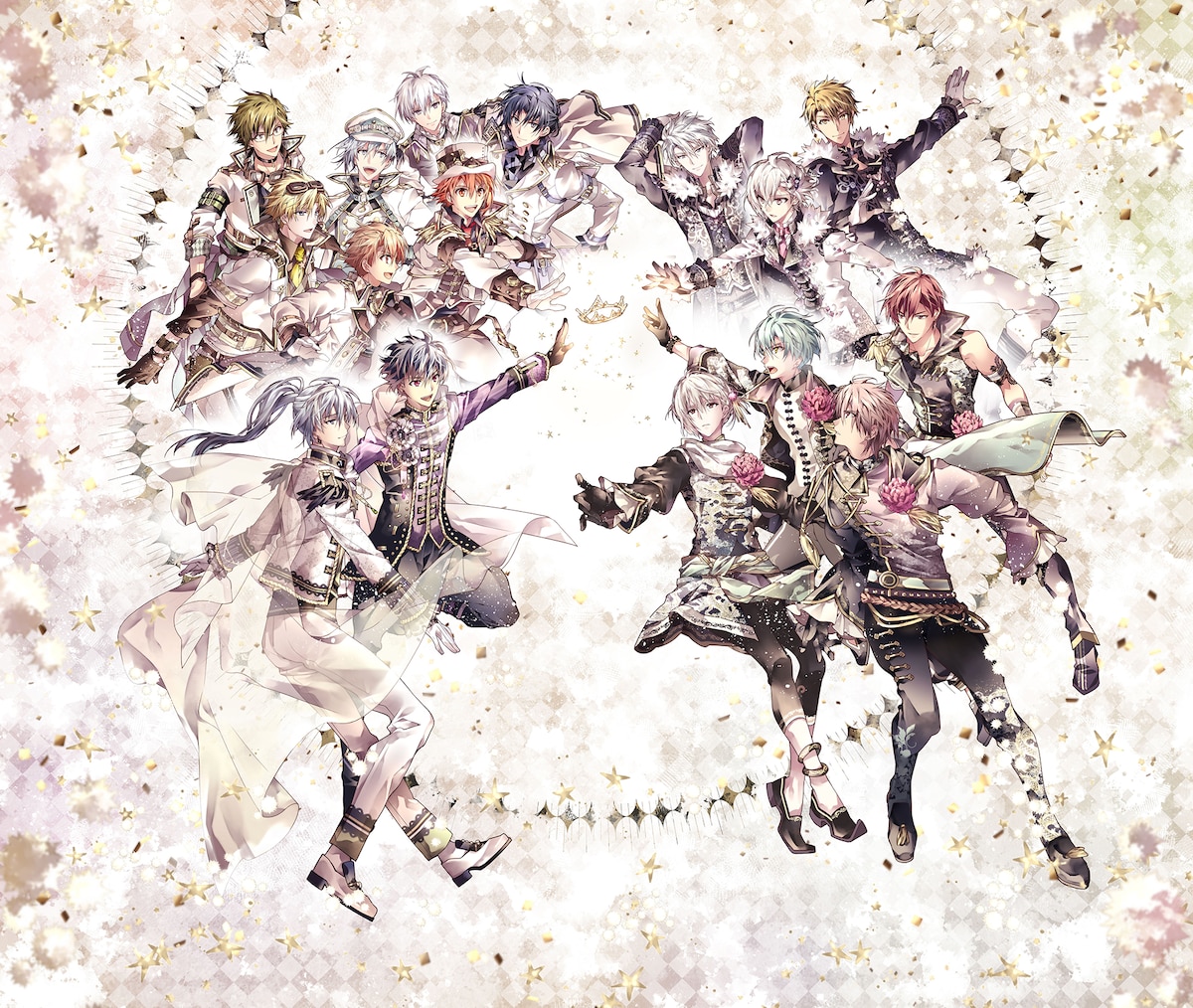 アプリ「アイドリッシュセブン」第6部キービジュアル