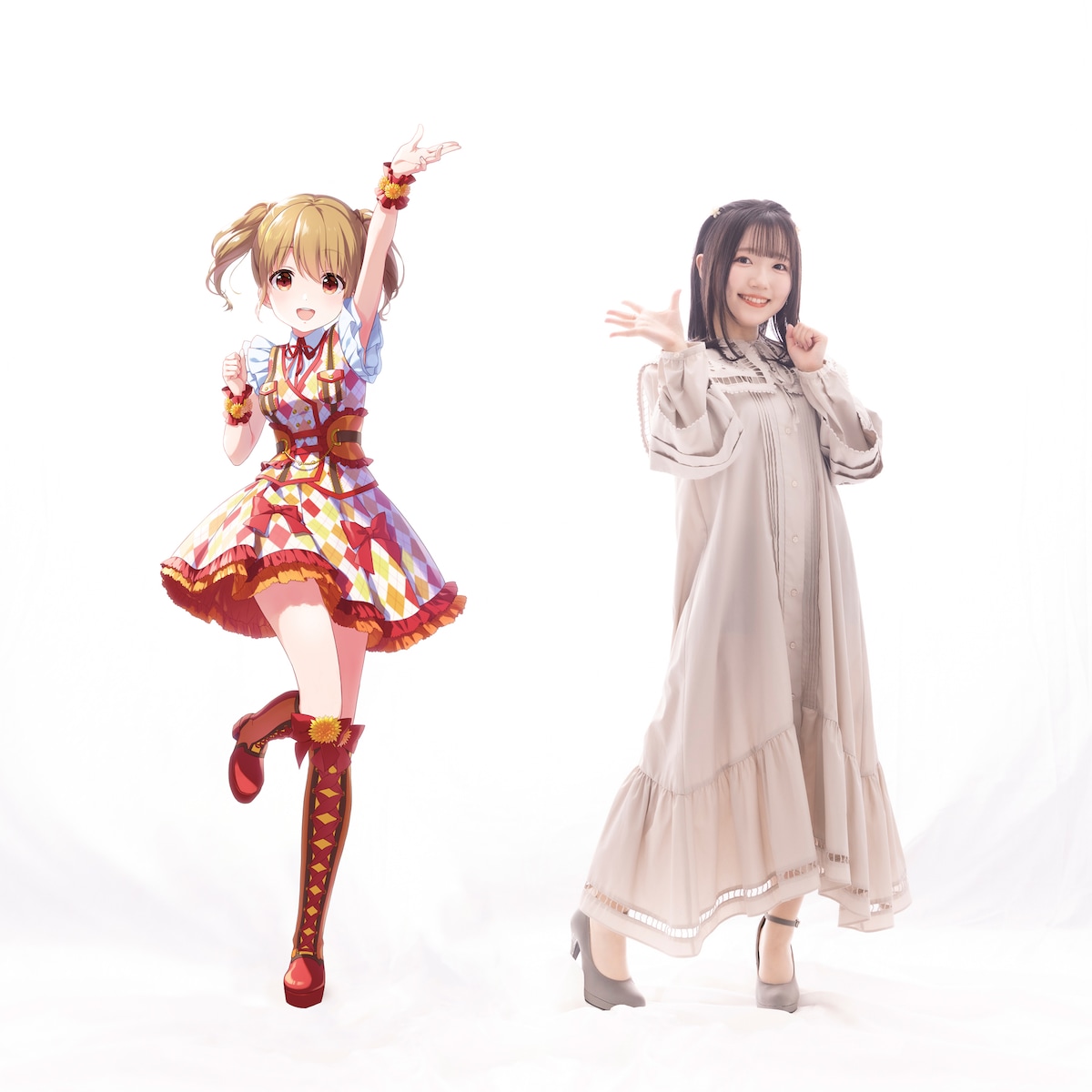 左から川咲さくら、菅野真衣。