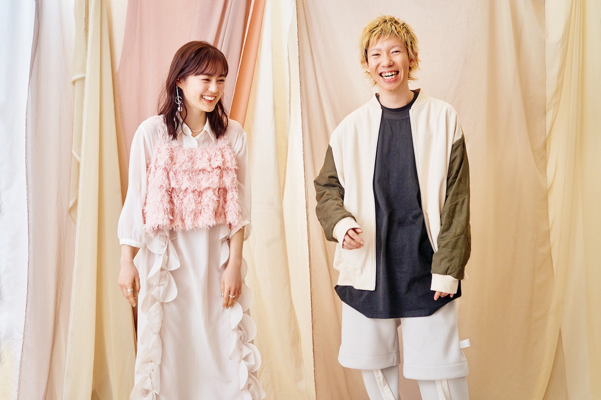 左から生田絵梨花、柳沢亮太。