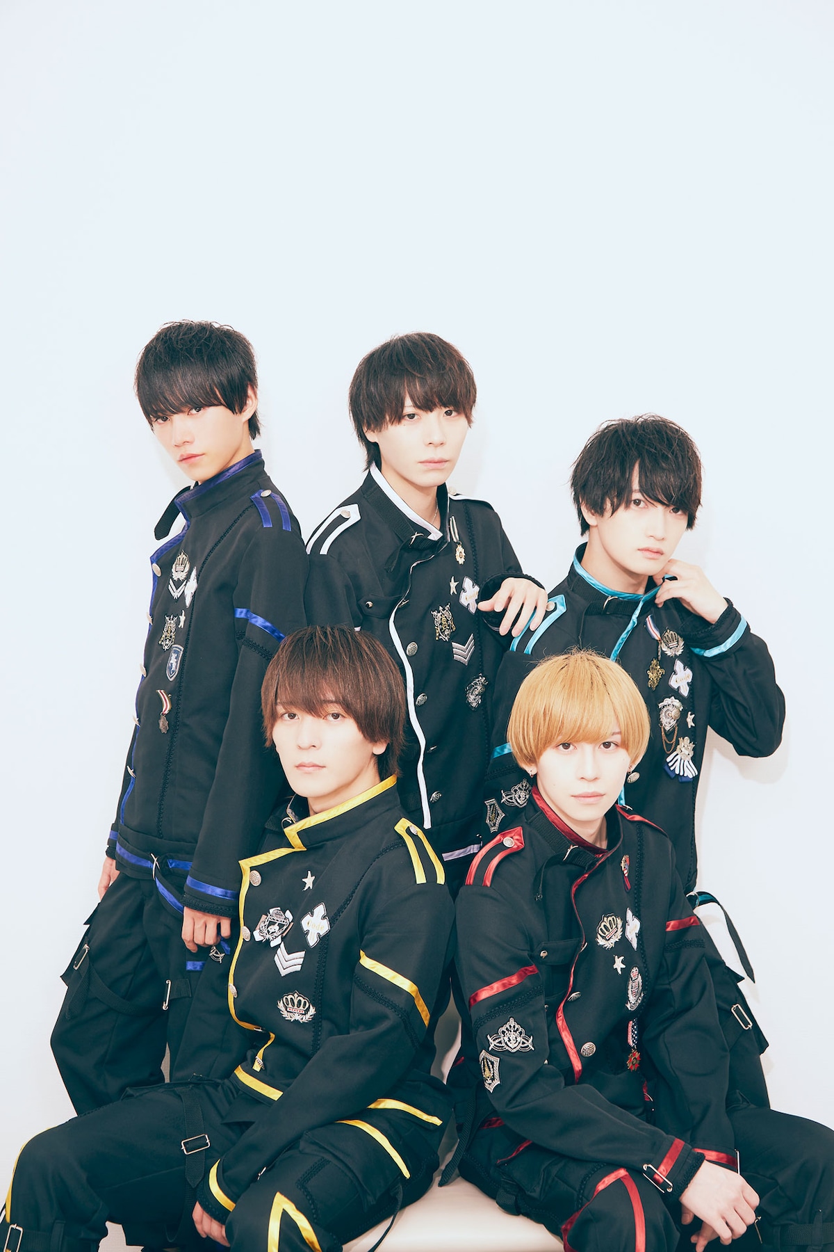 左上から時計回りにりょうま、るか、そうた、いめ、てんま。