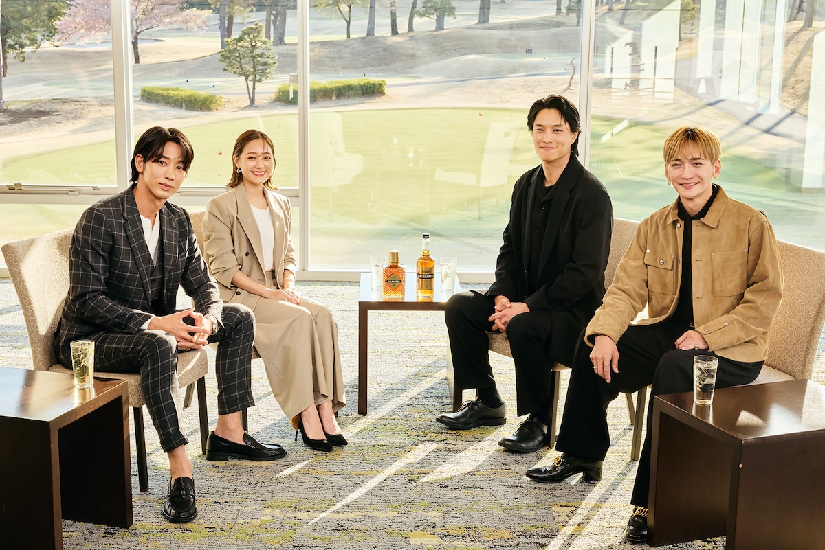 HARPER'S CROSSING～ I.W.HARPER とともに語る「好きを、貫く。」～座談会の様子。（撮影：佐々木隆宣）