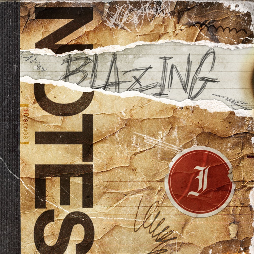 J「BLAZING NOTES」CD+Blu-ray盤 / 通常盤ジャケット