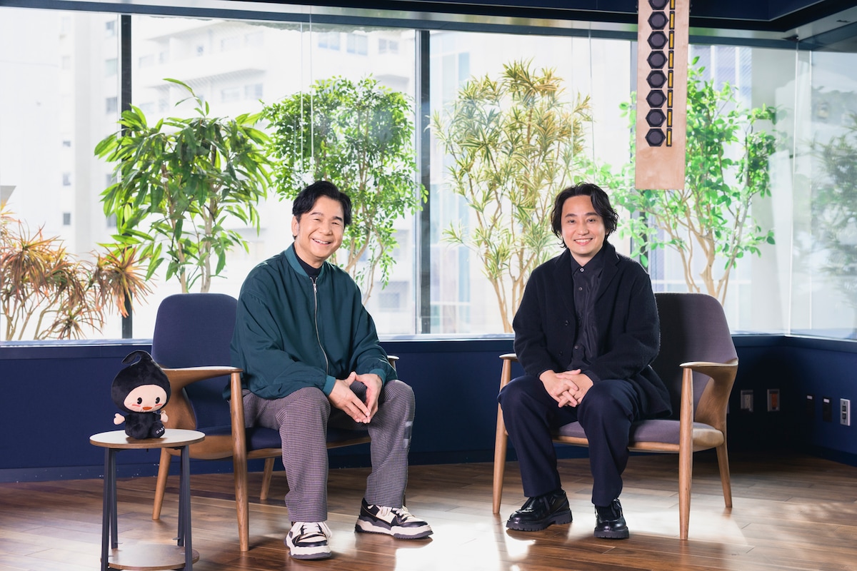 左から中村正人(DREAMS COME TRUE)、水野良樹(いきものがかり)。