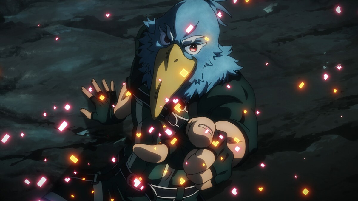 「シャングリラ・フロンティア」第3話「黒狼夜襲」より。