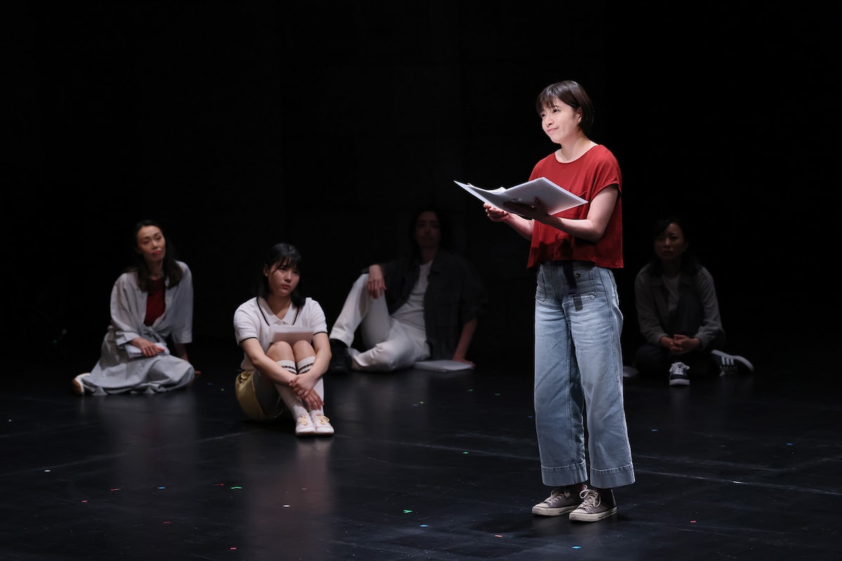リーディング公演「不可能の限りにおいて」Aチームより。（撮影：宮川舞子）