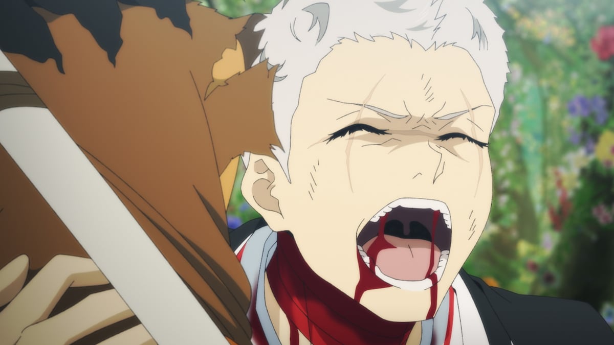 ヌルガイを抱えてその場を去る士遠。