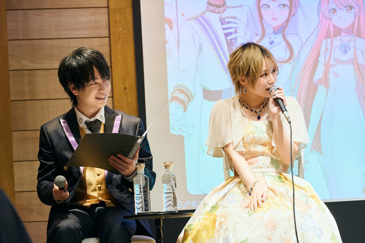 左から小林裕介、富田美憂。