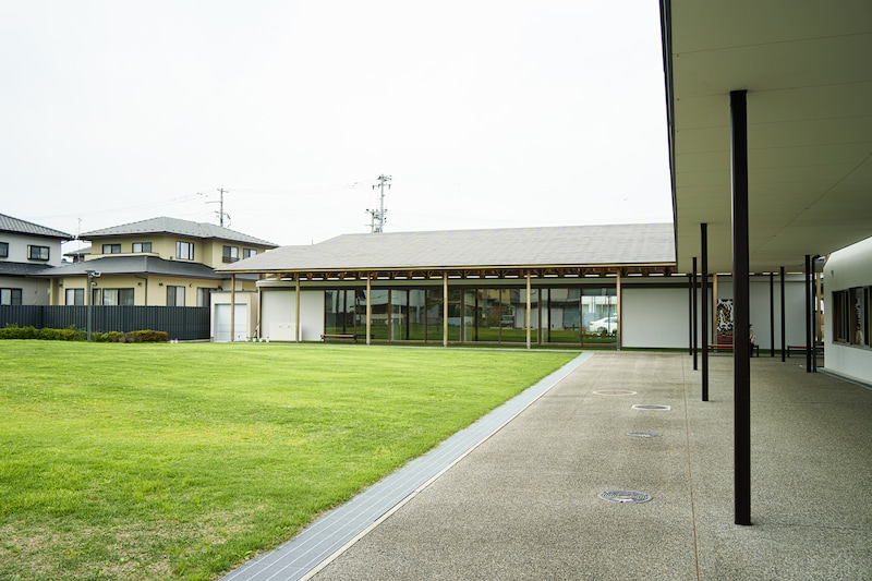 小高交流センター内、小高はらっぱの様子。