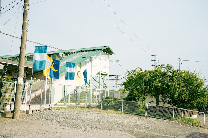 JR東日本常磐線の小高駅。