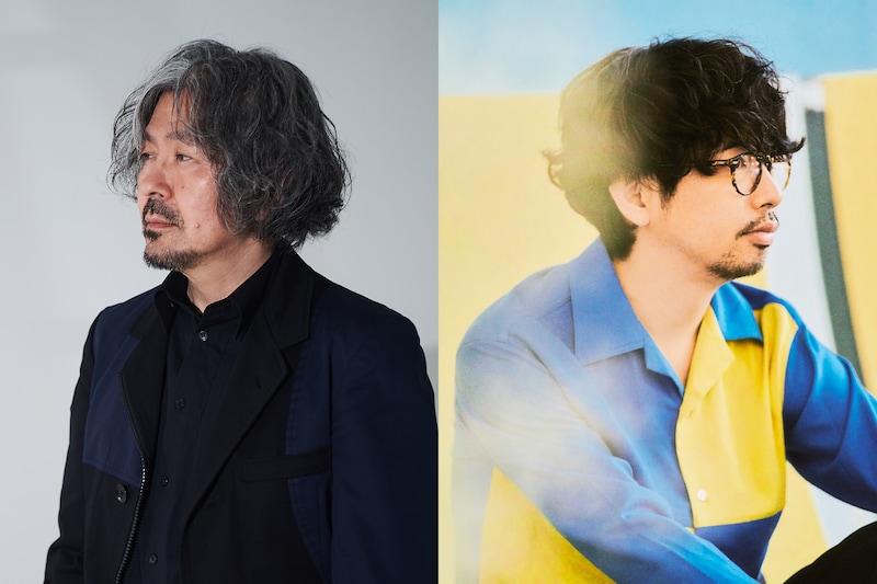 左から古川日出男、後藤正文。(写真左 / ©朝岡英輔)