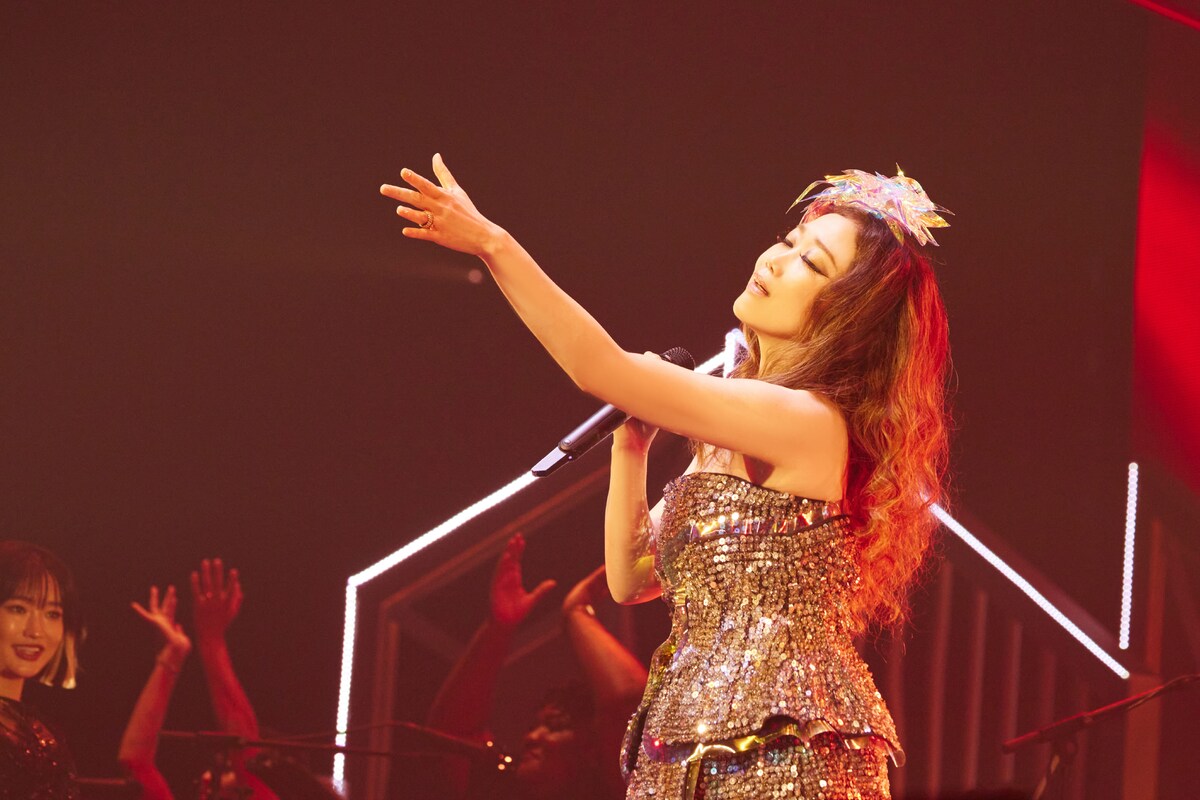 「JUJU 20th ANNIVERSARY ARENA TOUR 2024 『YOUR REQUEST』」の様子。（撮影：山内洋枝［PROGRESS-M］）