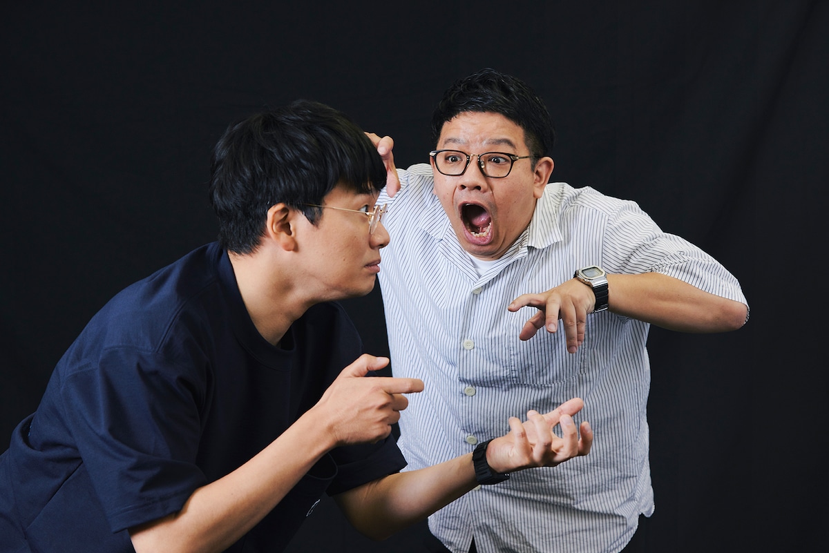 「ジュラシック・パーク」で印象的だった場面を再現するミキ。