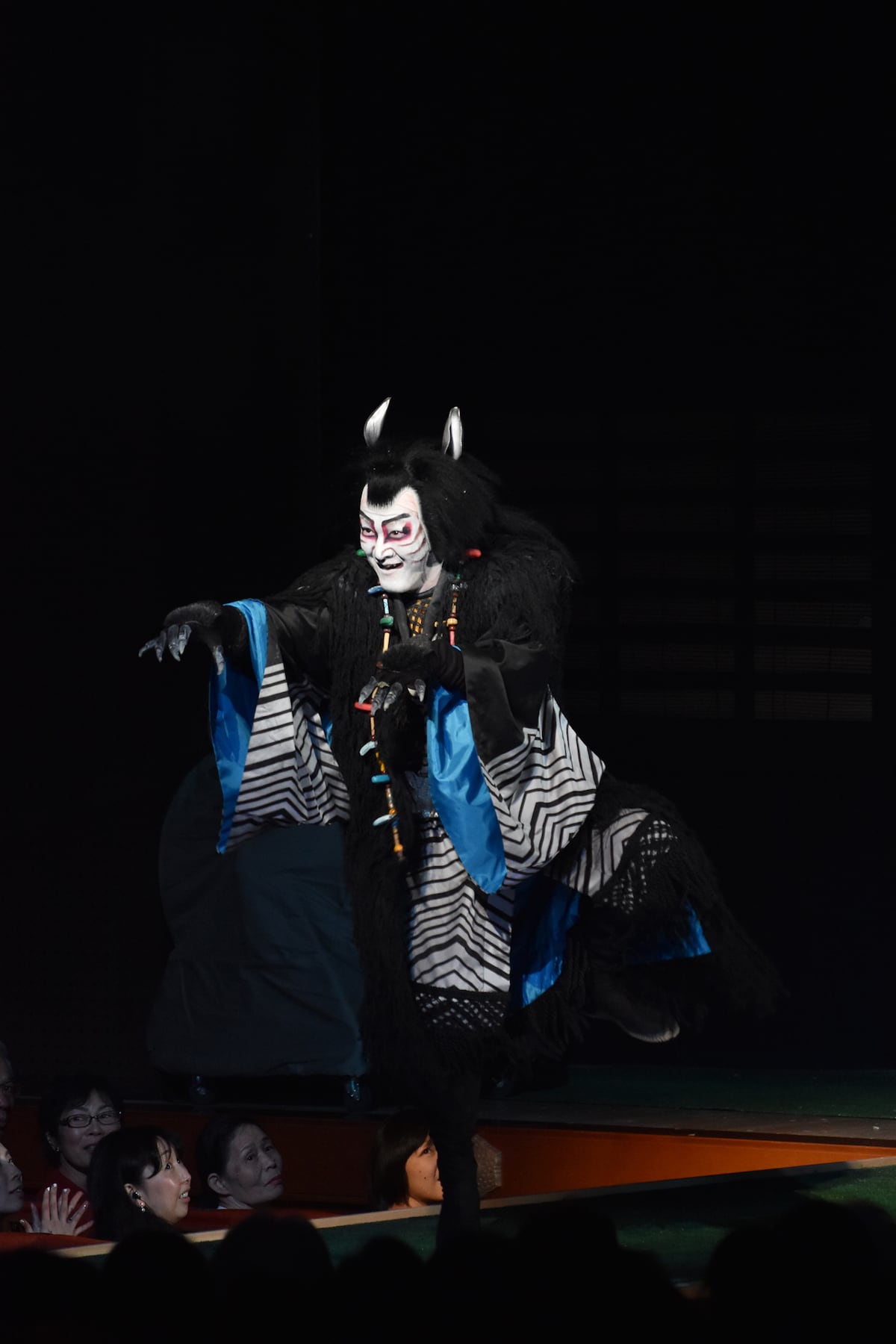 2016年の歌舞伎座「あらしのよるに」より。中村獅童演じるがぶ。