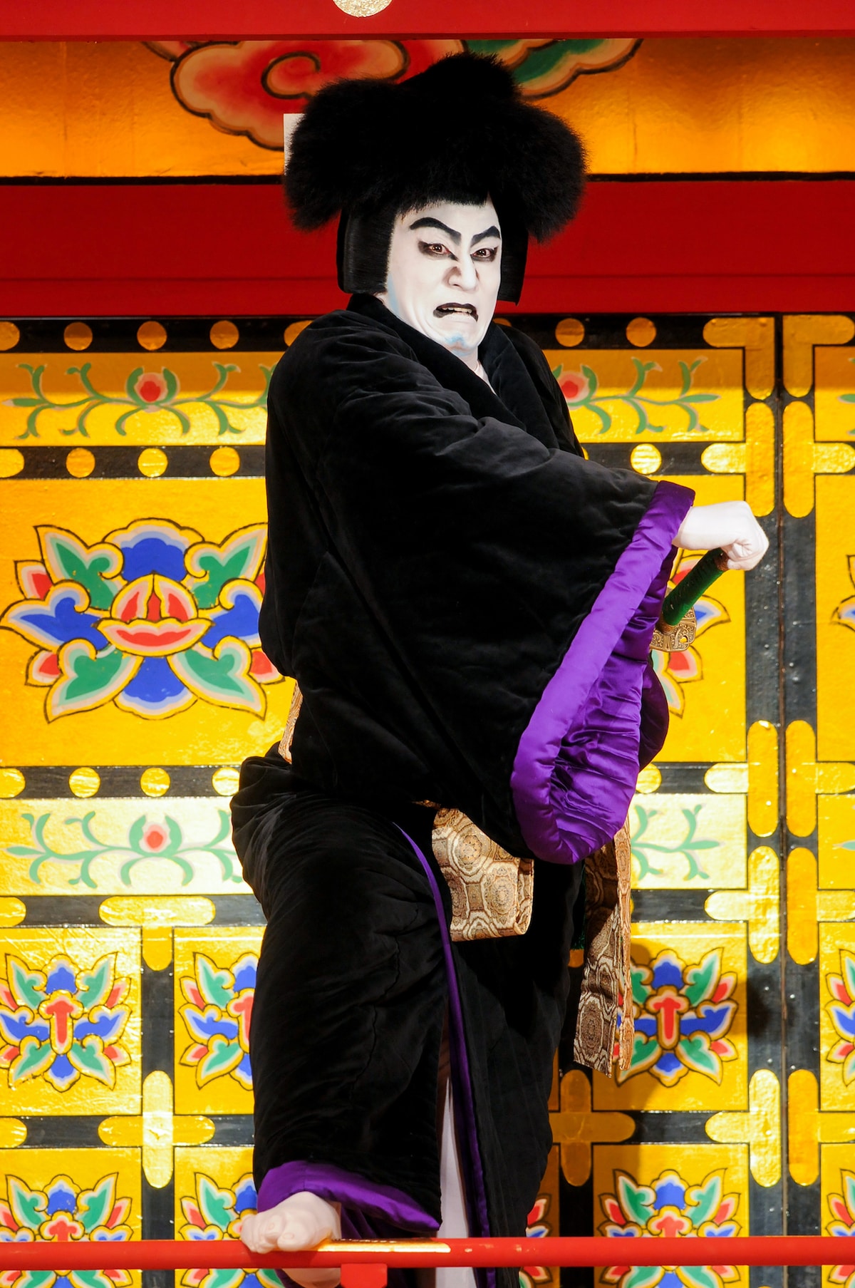 2011年9月新橋演舞場「石川五右衛門」より。松本幸四郎（当時：市川染五郎）演じる石川五右衛門。©松竹