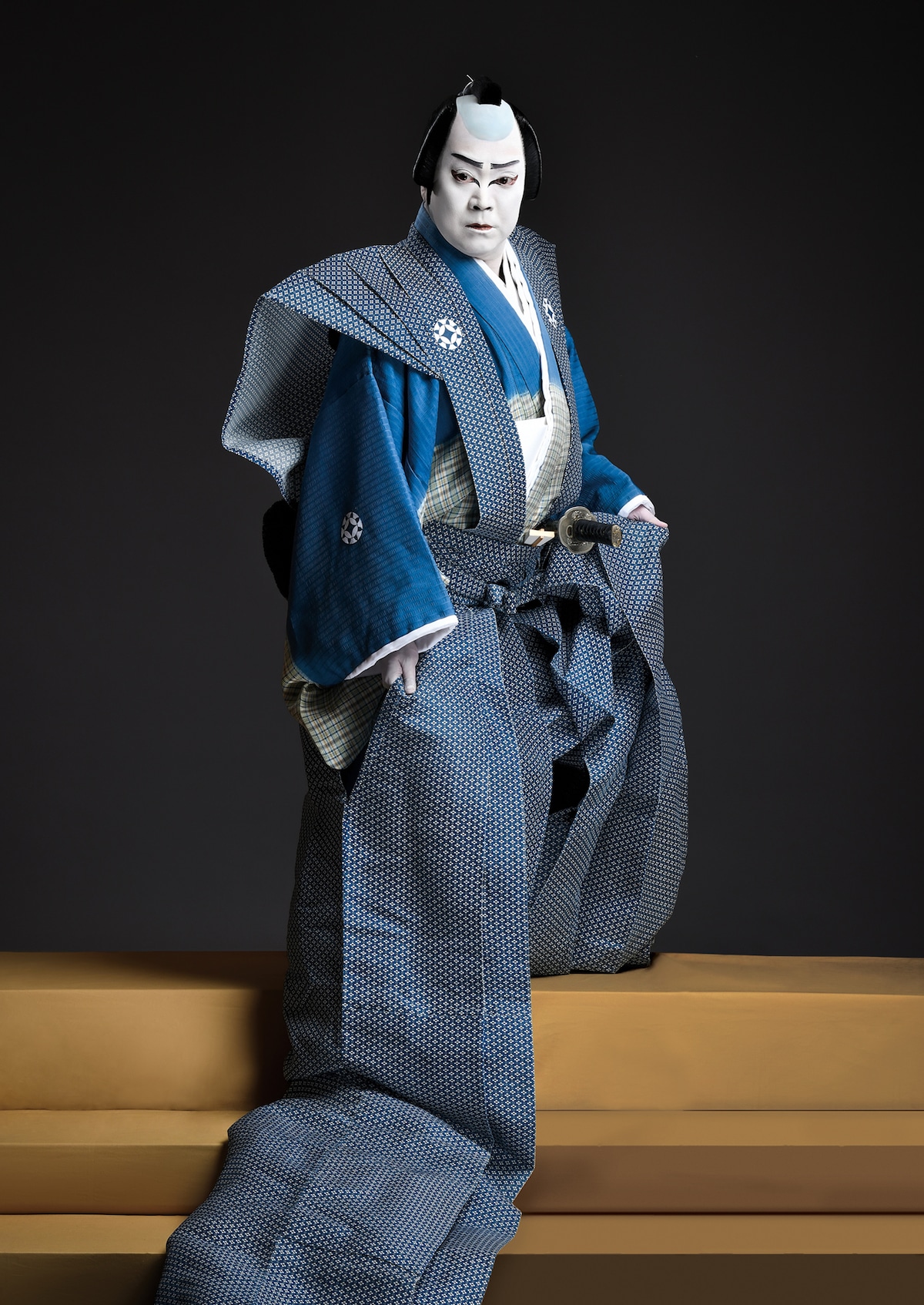 「四月大歌舞伎」第一部「天一坊大岡政談」ビジュアル。尾上松緑扮する大岡越前守。©松竹