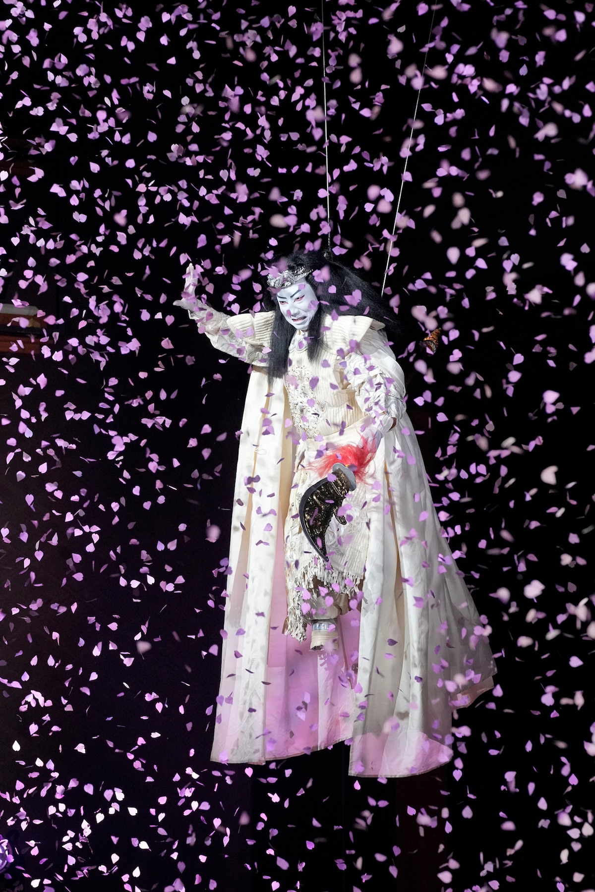 「新・三国志」より、市川猿之助演じる関羽。©松竹