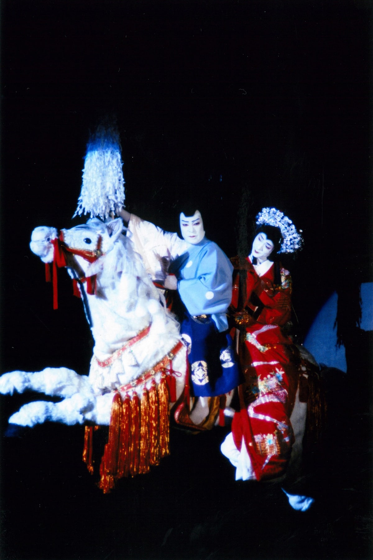 「當世流小栗判官」より、左から三代目市川猿之助、市川笑也。©松竹